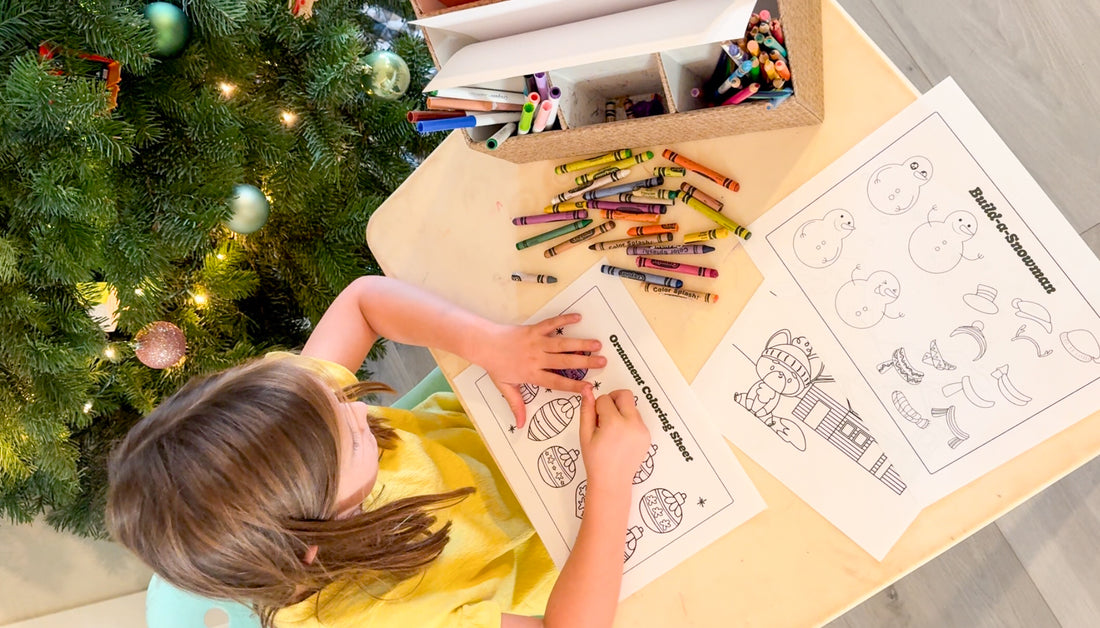 Free Winter-Themed Kids’ Activity Printables: Ornaments, Snowmen & More!
