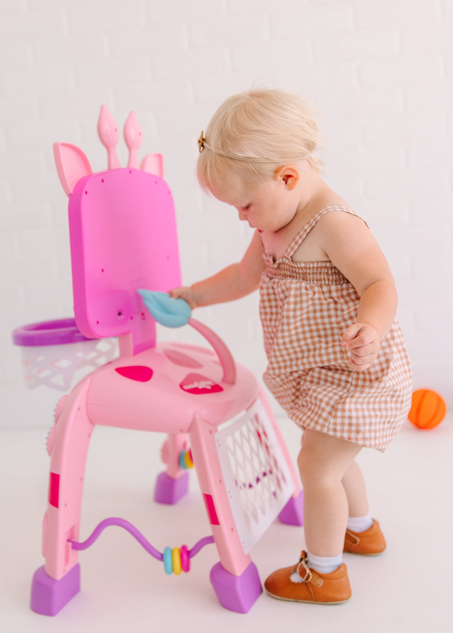 Giraffe Play & Score Activity Center - Pink