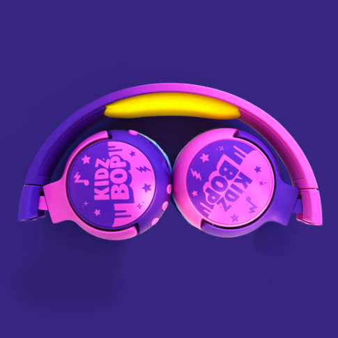 Kidz Bop Headphones - Wireless - Pink/Purple