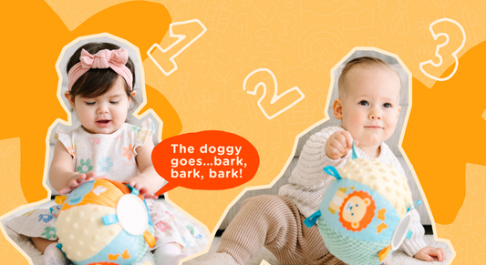 Babies with Crawl Ball