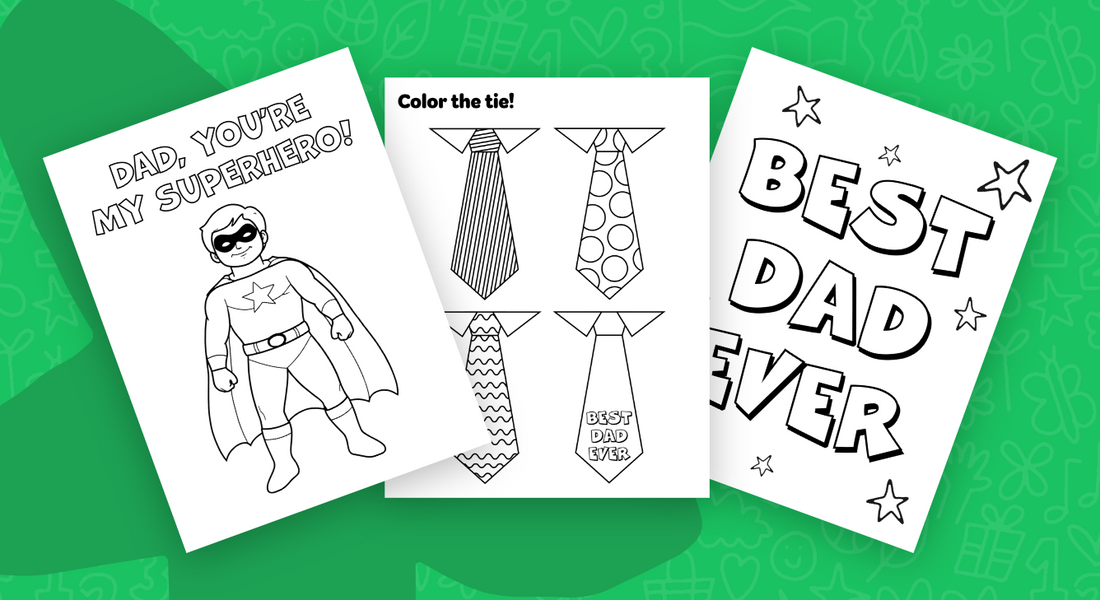 Free Father's Day Printables for Kids