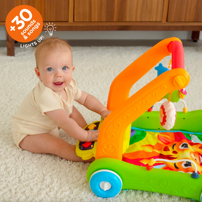 4-in-1 Baby Play Mat & Activity Center Gym
