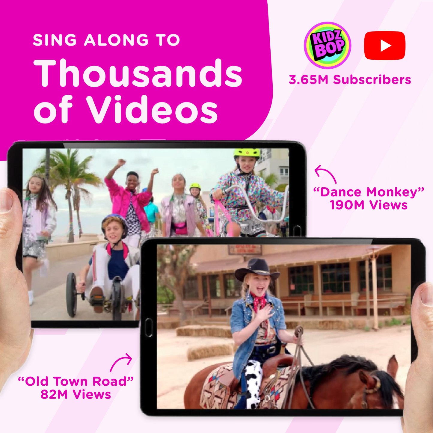 Kidz Bop Karaoke Microphone - Pink