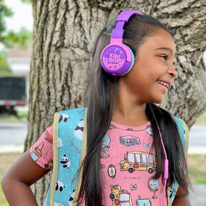 Kidz Bop Headphones - Wired - Pink/Purple